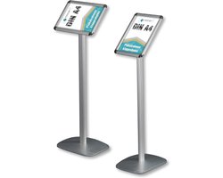 A4 Posterstandaard Klapframe RVS Aluminium voor Reclame en Informatie