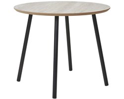 Aalst -salontafel - Moderne tafel - Minimalistisch meubilair - Elegant ontwerp - Ø55x45 cm