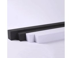 Aangepaste grootte traagschuim wig kussen voor bed en sofa - Matrasspleet vuller en hoofdeindepad