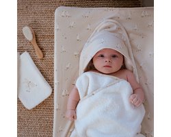 Aankleedkussenhoes - Beige - Newborn Naturals - Little Goose