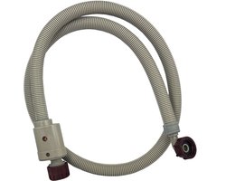 Aanvoerslang met waterstop voor wasmachine of vaatwasser | 2.5 meter lengte | 3/4" aansluiting voor op de kraan en machine | Geïntegreerd waterslot voorkomt veel waterschade | Multaparts® huismerk