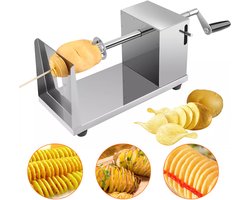 Aardappeltorenmachine - Spiraalsnijder - Aardappel Twister - Roestvrij Staal - Spiraalvormige Aardappelsnijder Voor Fruit Aardappelen En Tornado Chips