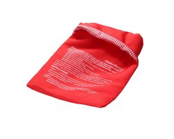 Aardappelzak voor Stomen van Aardappelen in Magnetron - Rood | Aardappel Bereiden | Aardappels | Groenten Stomen | Kook Hulp