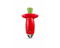 Aardbei & Tomaat Ontkroner van RVS – Fruit Steelverwijderaar & Aardbeien Huller – Keukengereedschap