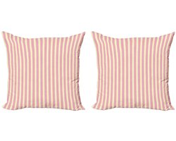 ABAKUHAUS 40x40 cm – 2-pack – Dubbelzijdige print – microvezel