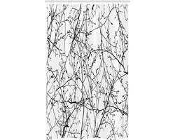 ABAKUHAUS douchegordijn boom – 120x180 cm – polyester, waterbestendig, multicolor