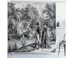 ABAKUHAUS Douchogordijn – 175x240 cm – 100% Polyester, donkergrijs