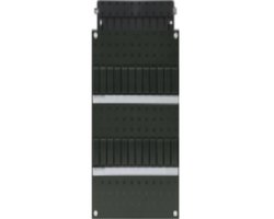 ABB Hafonorm HLD installatiekast leeg, zwart, (hxbxd) 330x220x75mm DIN-rail