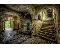 Abbandend Collection V- Kristal Helder Galerie kwaliteit Plexiglas 5mm. - Blind Aluminium Ophang-frame - Luxe wanddecoratie - Fotokunst - professioneel verpakt en gratis bezorgd