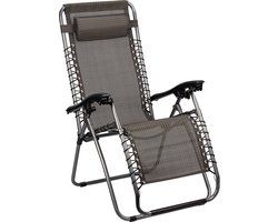 Abbey Camp Relaxstoel - Grijs - Antraciet