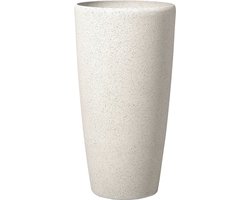 ABDERA - Plantenbak - Lichtbeige - 39 cm - Stenenmix