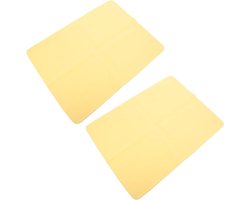Absorberend Kussen Pottenbakken - Keramiek Wiel Bat - Keramiek Maken - Efficiënte Waterabsorptie - 43 x 32 cm - Geel