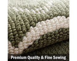 Absorberende en vlekbestendige deurmat - Droogloopmat - Schoonloopmat - Schoonloopmat binnen - Gemakkelijk Schoon te Maken - Antislip Droogvoetsmat - 50×80cm