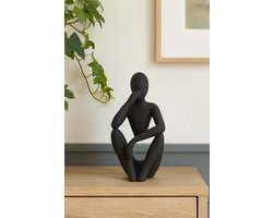Abstract Beeldje Denker - Stijlvolle Moderne Woondecoratie