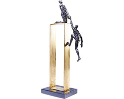 Abstract Decoratief Woonaccessoire Elementen Samenkomst Grijs & Goud