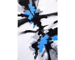 Abstract expressionisme poster - Modern tuinposter - Tuinposters Woonkamer - Balkon decoratie - Tuinaccesoires voor aan de muur - Tuin decoratie muurdecoratie tuinposter 60x90 cm