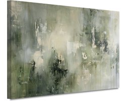Abstract expressionisme schilderij - Modern schilderijen - Schilderijen canvas Woonkamer - Landelijk schilderij - Schilderijen op canvas - Kunstwerk canvas 150x100 cm