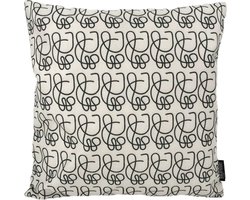 Abstract Lines #2 Kussenhoes | Katoen / Linnen | 45 x 45 cm