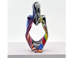 Abstract Resin Beeld – Moderne Europese Woondecoratie – Kunst Sculptuur voor Woonkamer & Kantoor