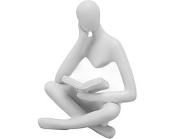 Abstracte Denker Beeldjes Set - Decoratief Ornament voor Woonkamer, Studie en Boekenkast