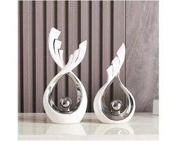 Abstracte Keramische Sculptuur Decoratie voor Woonkamer en Tafel