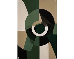 Abstracte kunst posters - Minimalistisch posters - Tuinposters Slaapkamer - Tuin - Tuin accessoires - Tuin decoratie tuinposter 80x120 cm