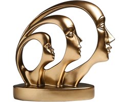 Abstracte Resin Standbeeld - Miniatuur Beeldjes en Sculpturen voor Bureau en Thuis - Nordic Art Decoratie, Kunstwerken en Figuren - Moderne Abstracte Kunst, Interieur Decoratie, Office Decor