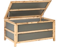 ACATE - Kussenbox - Grijs - 330 L - Beton