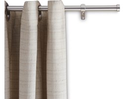 ACAZA Gordijnroede - Gordijnrails 3 meter - Gordijnroede uitschuifbaar - Gordijnstang 240-360 cm - Zilver