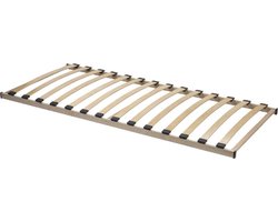 ACAZA Lattenbodem - Lattenbodem 90 x 190 cm - Bedbodem - Flex - Beukenhout - 14 Verende Latten