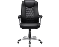ACAZA Luxe Bureaustoel - Ergonomische Bureaustoel - Zwart - Bureaustoelen voor Volwassenen - Volledig Verstelbaar - tot 150 kg - Office Chair - Gamestoel - Gaming - Game Stoel - Zware Belasting - Bureau Stoel