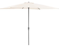 ACAZA Parasol - Stokparasol - Parasols - Ecru - 270 cm diameter - Tuinparasol - RONDE Parasol - Waterdicht
