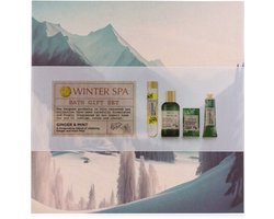 Accentra - winter spa - badset - douche - gember - munt - cadeauset