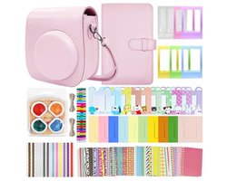 Accessoires voor instant camera's en fotoalbums – Compleet pakket met cameratas, stickers en fotolijsten
