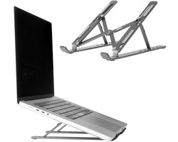 Accezz Laptop Standaard - Grijs