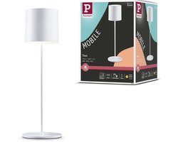 Acculamp Tuni IP44 dimbaar 2700K Wit mat