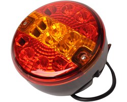 Achterlicht - Cantonal LED - rond - 140x80 mm