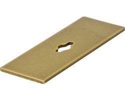 Achterplaat voor meubelknop 72 mm oud Goud