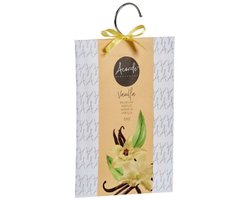 Acorde Geurzakjes Vanille - met ophanghaak - 55 gr - geurkaartjes / luchtverfrisser