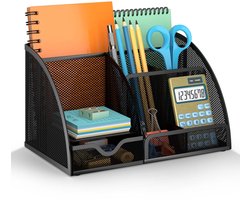 ACROPAQ Metaal bureau organizer - Bureau accessoires, Bureau organizer brievenbak, Desk organizer, Bureau organizer pennenbak, Bureau organiser - Bureau organizer lades, Bureauorganizer