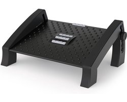 ACROPAQ Voetensteun bureau – Verstelbaar voetenbankje met ontspannende massagefunctie – Ergonomisch & comfortabel – AF005