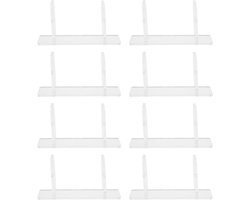 Acryl Ventilatorstandaard - Displayhouder Decoratieve standaard - Waaiers Presenteren - Zachte ventilatorondersteuning - 114 x 58 x 33 cm - Transparant