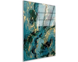 Acrylglas schilderij - Woonkamer - Abstract - Woondecoratie - Muurdecoratie - Plexiglas - Accessoires hal - Moderne in huis - 50x75 cm