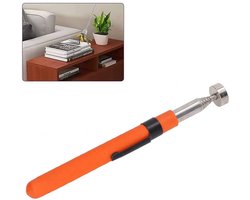 Actie4you® - Magneetstok – Magneet - Uitschuifbaar - telescopisch – Magneet Pen - Pick up Tool - Stick - Zeer sterk - Oranje