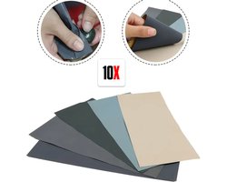 Actie4you® - Schuurpapier set - 10 stuks - Korrel P1000 P2000 P3000 P5000 P10000 - Auto polijsten - Meubels – Metaal