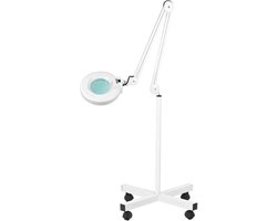 Activeshop Loeplamp met Statief en LED Verlichting - Vergrotingslamp - Werklamp - Cosmetische Lamp - 5 DPT - 22W