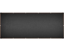 ACXIN Schaduwnet 2x5 m - 90-95% UV-Bescherming - HDPE - Ogen En Koord