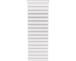 ACXIN Zebra Rollo Klemmfix - Zonder Boren - Lichtdoorlatend en Verduisterend - 80x220cm Wit