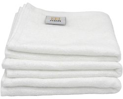 ADA® - Bamboe handdoek – 30x50cm – Wit - 3 stuks
