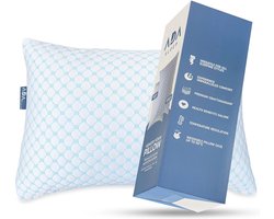 Ada Sleep Hoofdkussen - Memory Foam - Afstelbaar Design - Geschikt voor rug- zij- en buikslapers - Versnipperd Traagschuim - Orthopedisch en Ergonomisch - 50x70cm